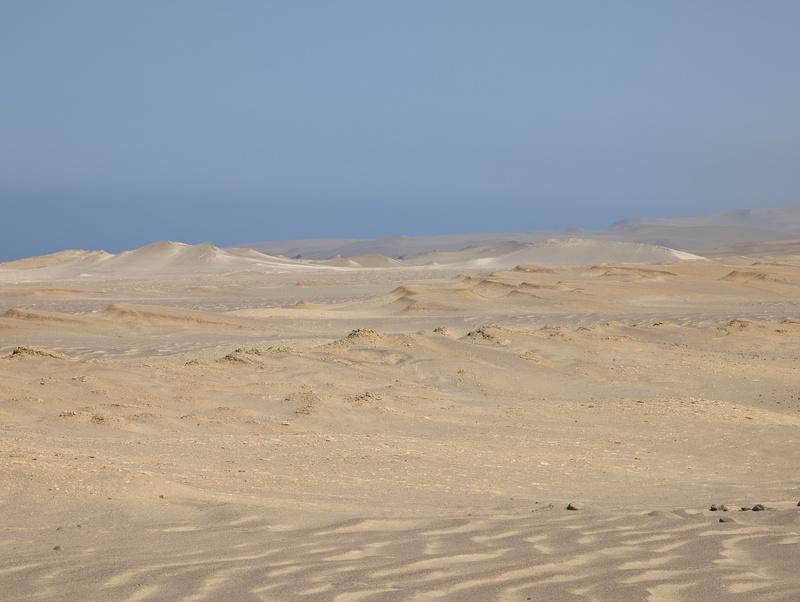 Schwer einzufangen: die Landschaft in der Wüste Paracas.