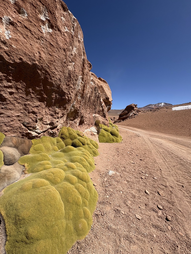 Immer wieder werden wir durch die Farben an eine Marslandschaft erinnert.