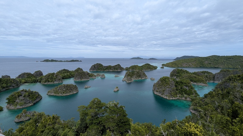 Das Geo-Reservat Piaynemo von seiner bekannten Seite.